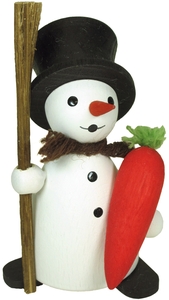 Dregeno Schneemann mit Möhre  (Dregeno 195/201/5) Schneemann mit Möhre